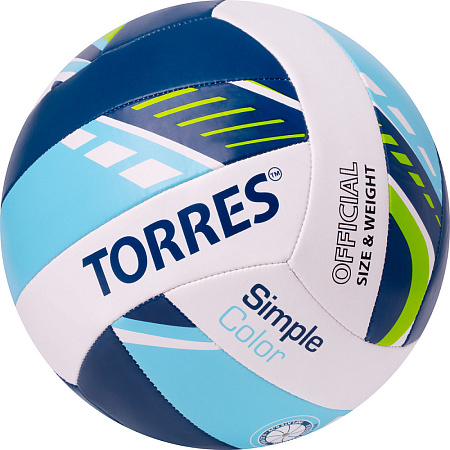 Мяч волейбольный Torres Simple №5 (V323115)