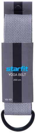 Ремень для йоги Starfit серый (YB-101) 
