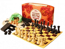 Набор Русские игры 3 в 1 (лото, шашки, шахматы) 03-002