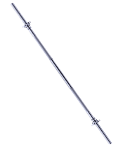 Гриф для штанги StarFit 120cm d=25мм прямой (BB-103) 