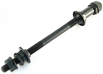 Ось Vinca Sport задние-3/8"х175мм, с гайками (VO 306B)