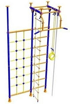 ДСК Непоседа Avangard Г-образный с сеткой для лазания