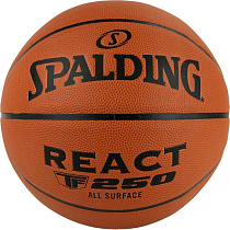 Мяч баскетбольный Spalding React №7 (TF-250) (76-801Z)
