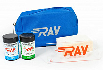 Набор лыжника Ray сумка, мазь WT 10,WT-20, пробка, скребок (2 070)