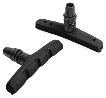 Тормозные колодки Vinca Sport  стандарт EN14766/SGS/Reach,пара,черные 72 мм (VB 111)