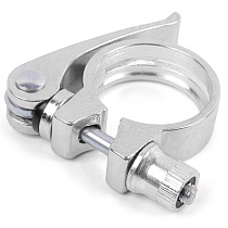 Зажим подседельный трубы Vinca Sport 25.4 мм эксцентрик алюминиевый  (VC22)