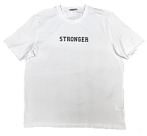 Футболка Ower Black MN принт Stronger (C001) 