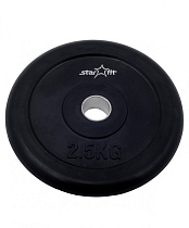 Диск обрезиненный Starfit 26мм 5кг (BB-202)