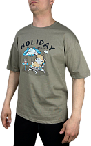 Футболка NN MN Holiday cat (10078)