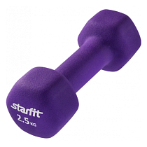 Гантель неопреновая Starfit 2,5кг (DB-201)
