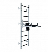 Брусья-пресс Домашние тренажеры со стойкой под штангу навесные