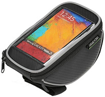 Сумка на вынос руля Vinca Sport жесткий каркас, отделение для телефона (FB 08)